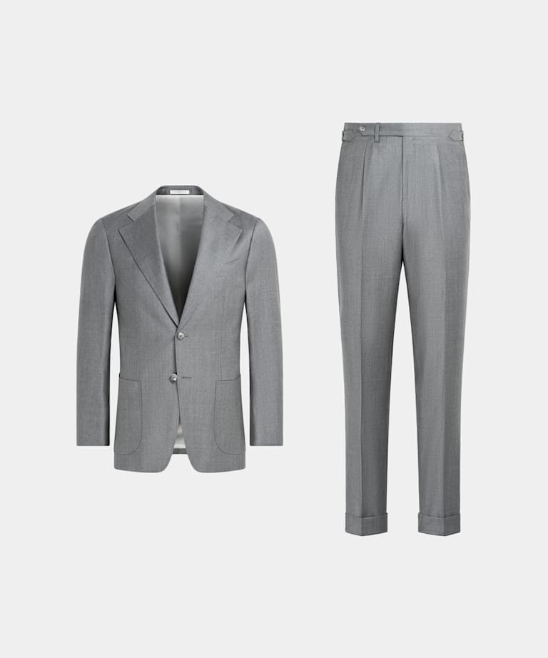 Trousers with jacket what colour grey 