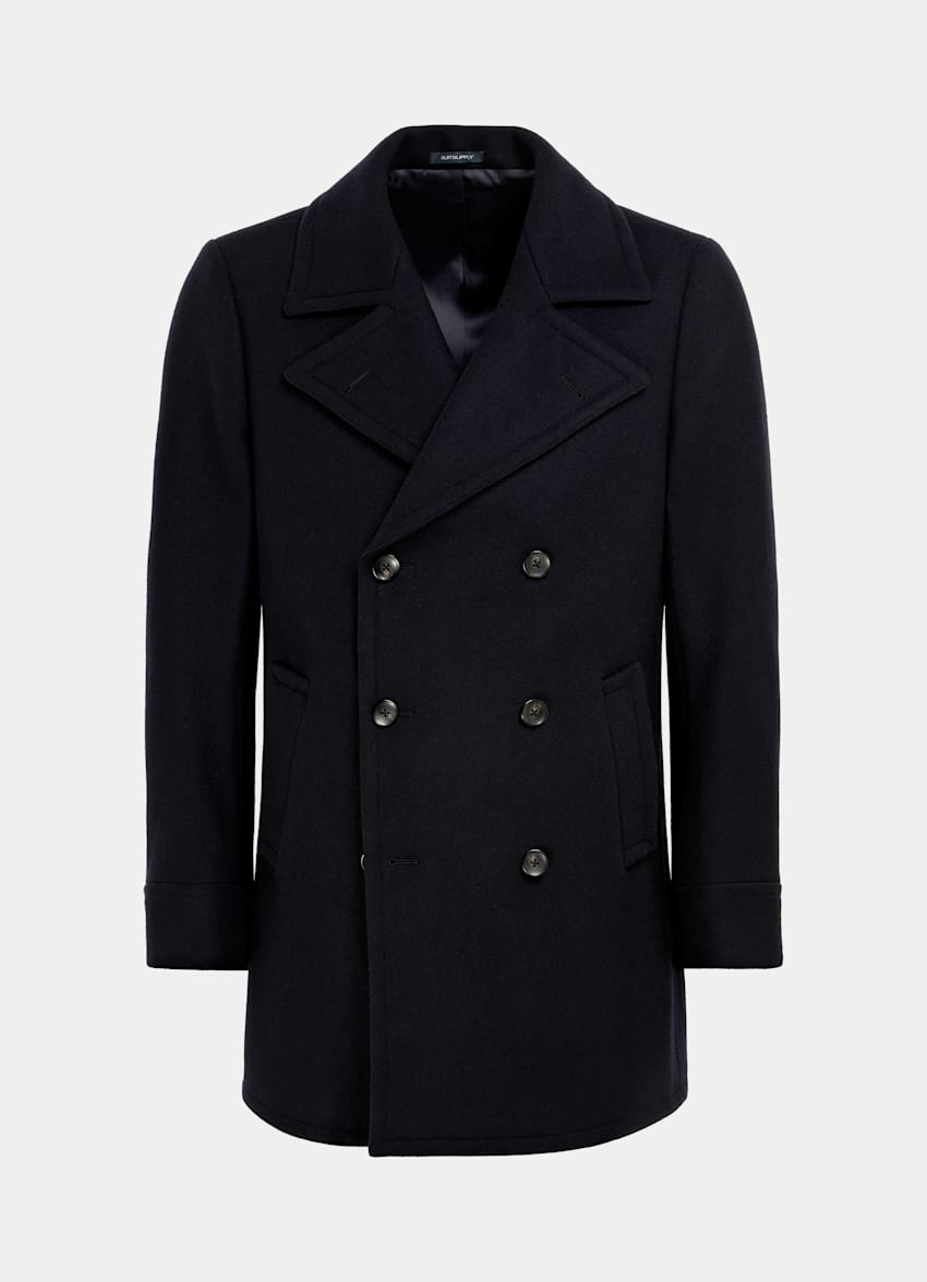 SUITSUPPLY Pure Schurwolle Peacoat navy