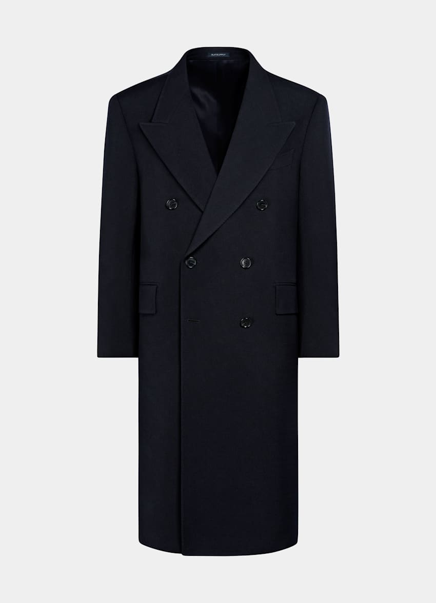 SUITSUPPLY Pure Wool von Angelico, Italien Navy Overcoat