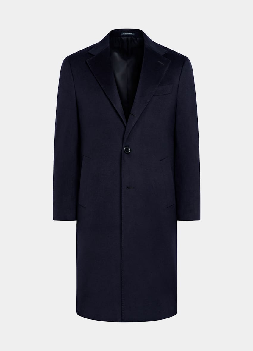 SUITSUPPLY Pure Cashmere - Colombo, Italie Navy Overcoat