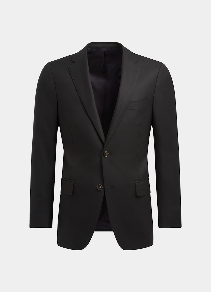 Black Sienna Jacket | Pure Wool S150's Single Breasted | Suitsupply ...
