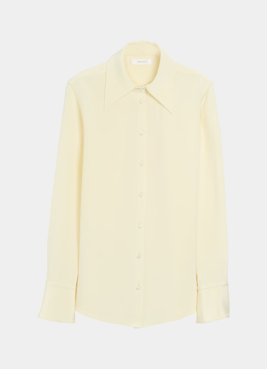 Pale yellow blouse Clearance