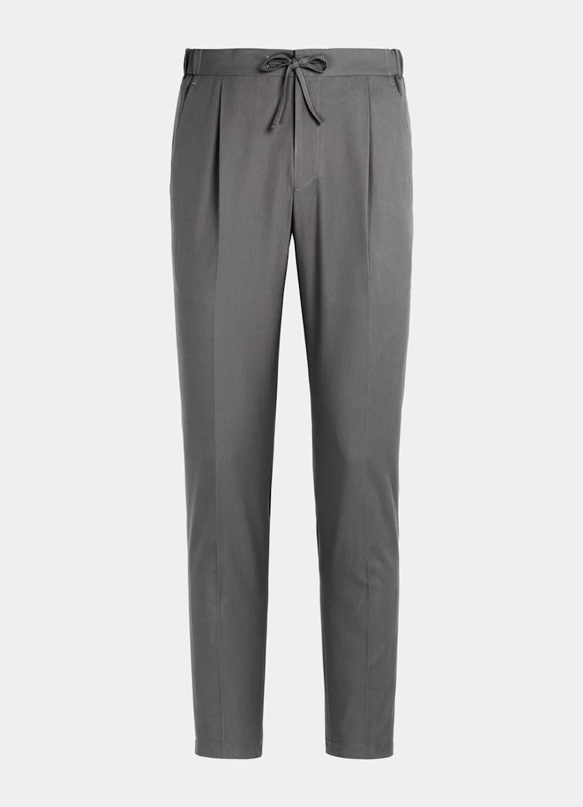 SUITSUPPLY Pur coton - E.Thomas, Italie Costume Casual gris moyen