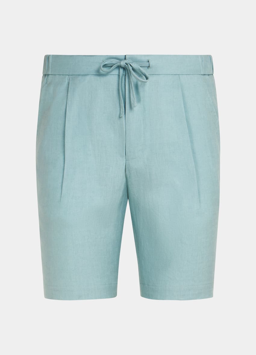 SUITSUPPLY Puro lino - Baird McNutt, Regno Unito Completo casual blu menta