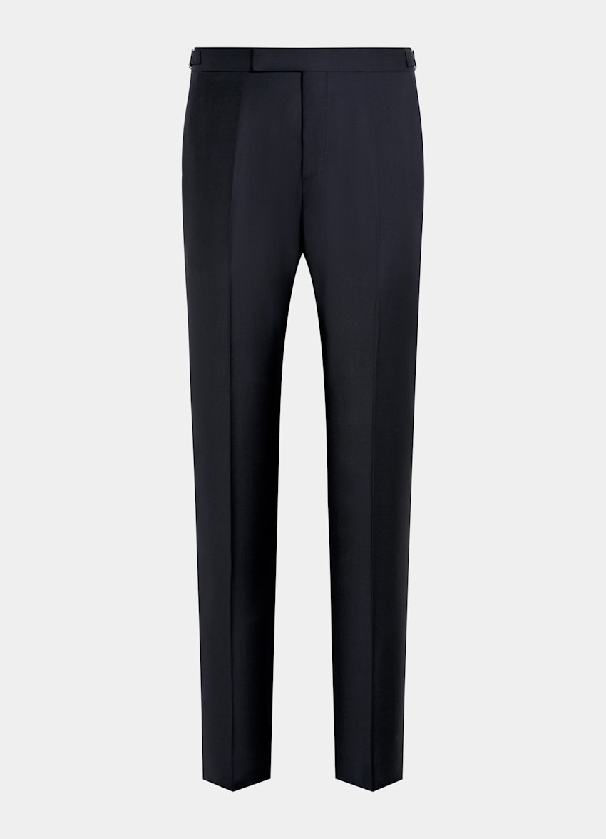 SUITSUPPLY All Season Pure S110's Wool by Vitale Barberis Canonico, Italy Navy Tailored Fit Havana Tuxedo