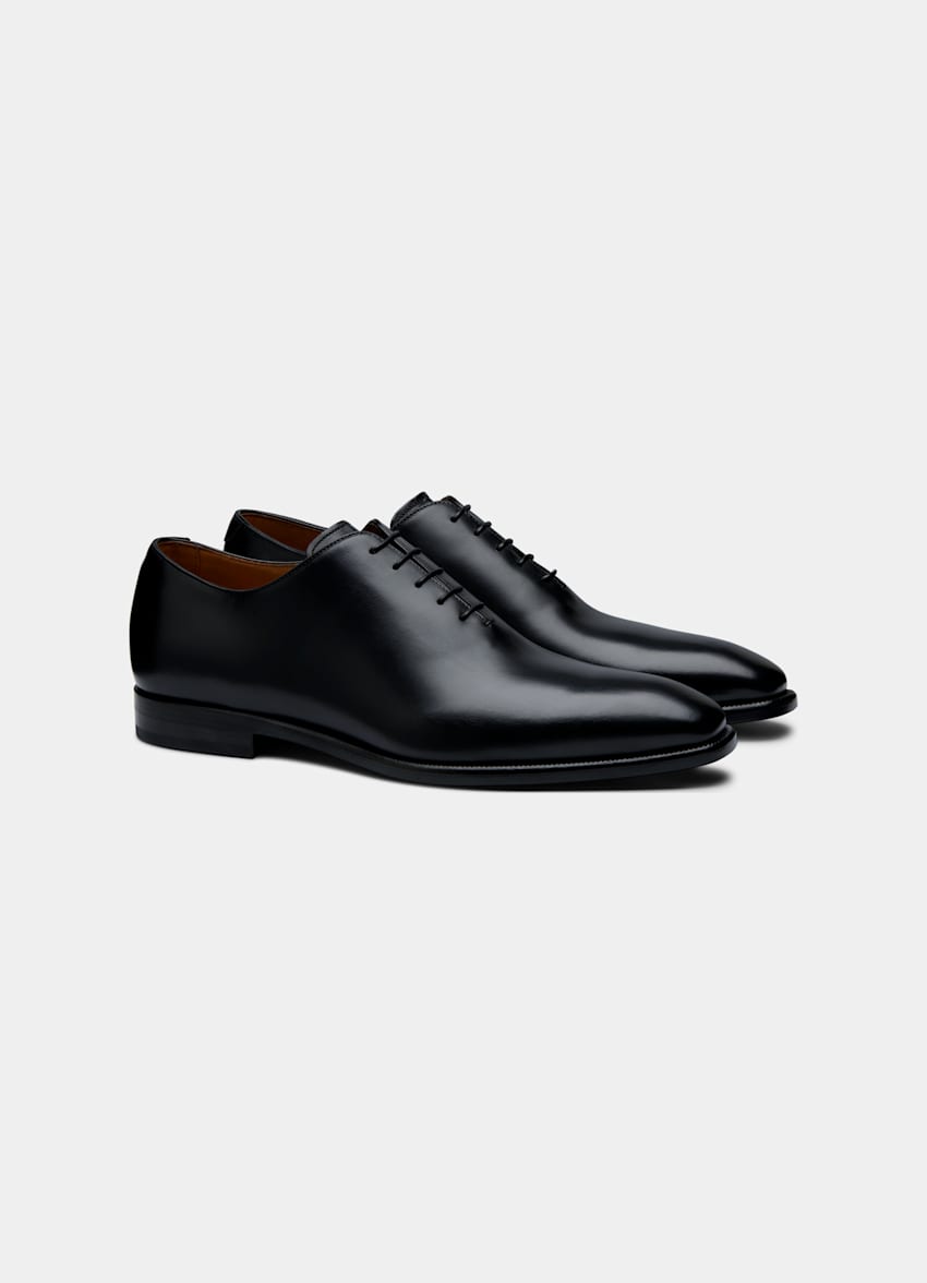 Black Wholecut Oxford | Calf Leather | Suitsupply Online Store