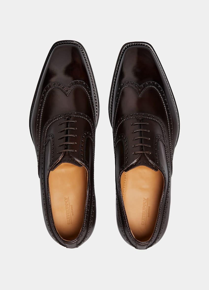 Brown Oxford Brogue | Calf Leather | Suitsupply Online Store