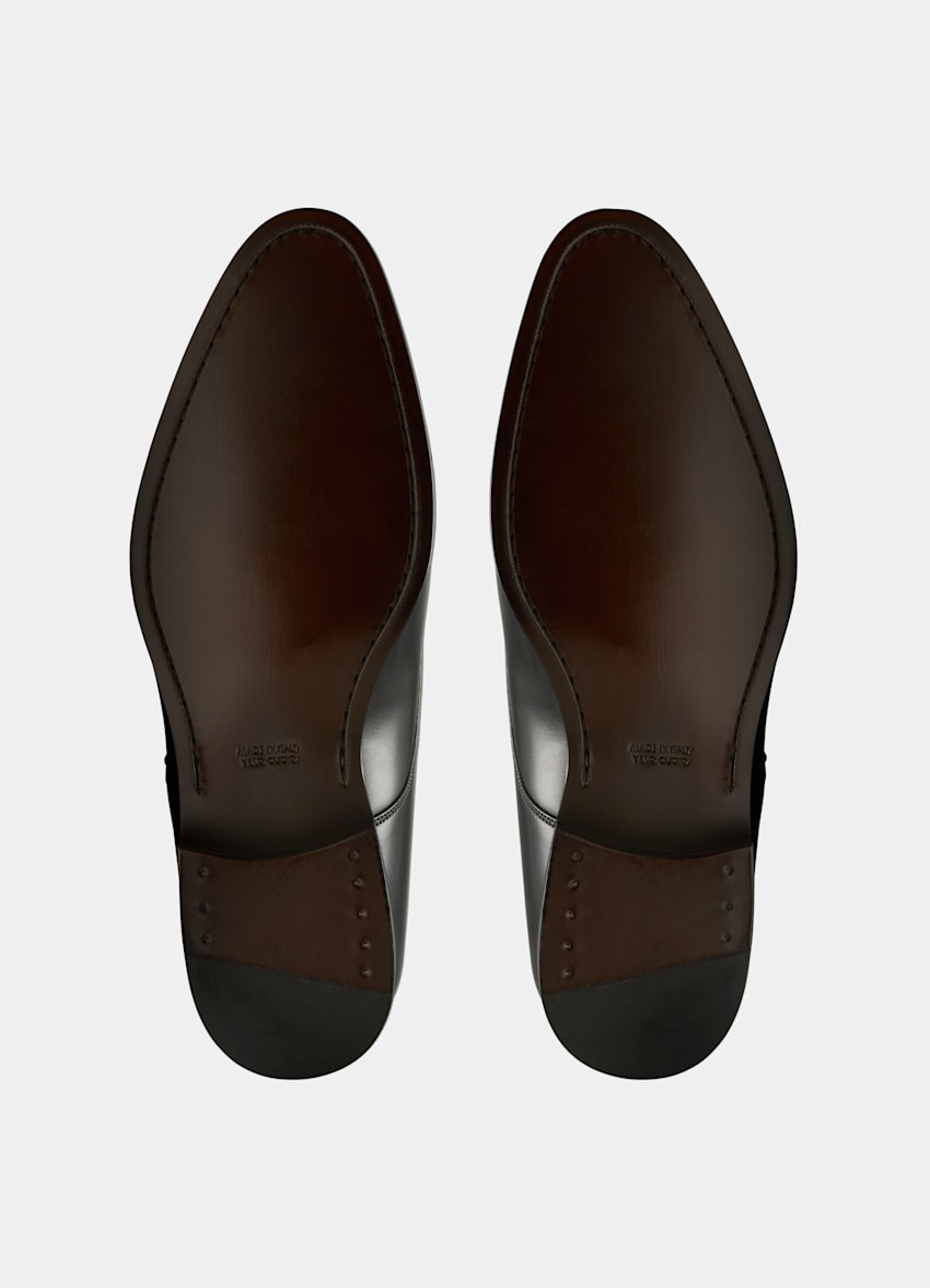 Black Double Monk Strap | Calf Leather | Suitsupply Online Store
