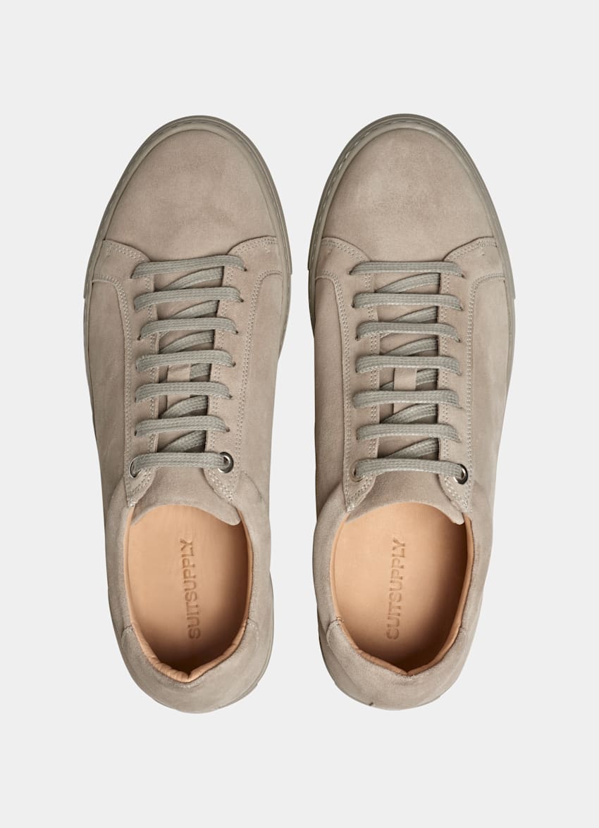 taupe sneakers