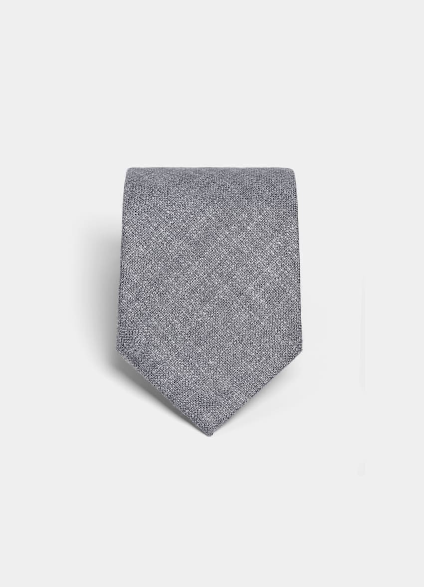 SUITSUPPLY Bamboo by Huddersfield, United Kingdom Light Grey Tie