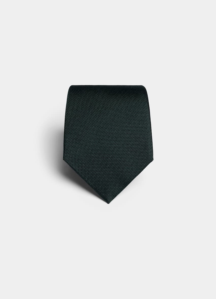 SUITSUPPLY Rent silke Grön slips