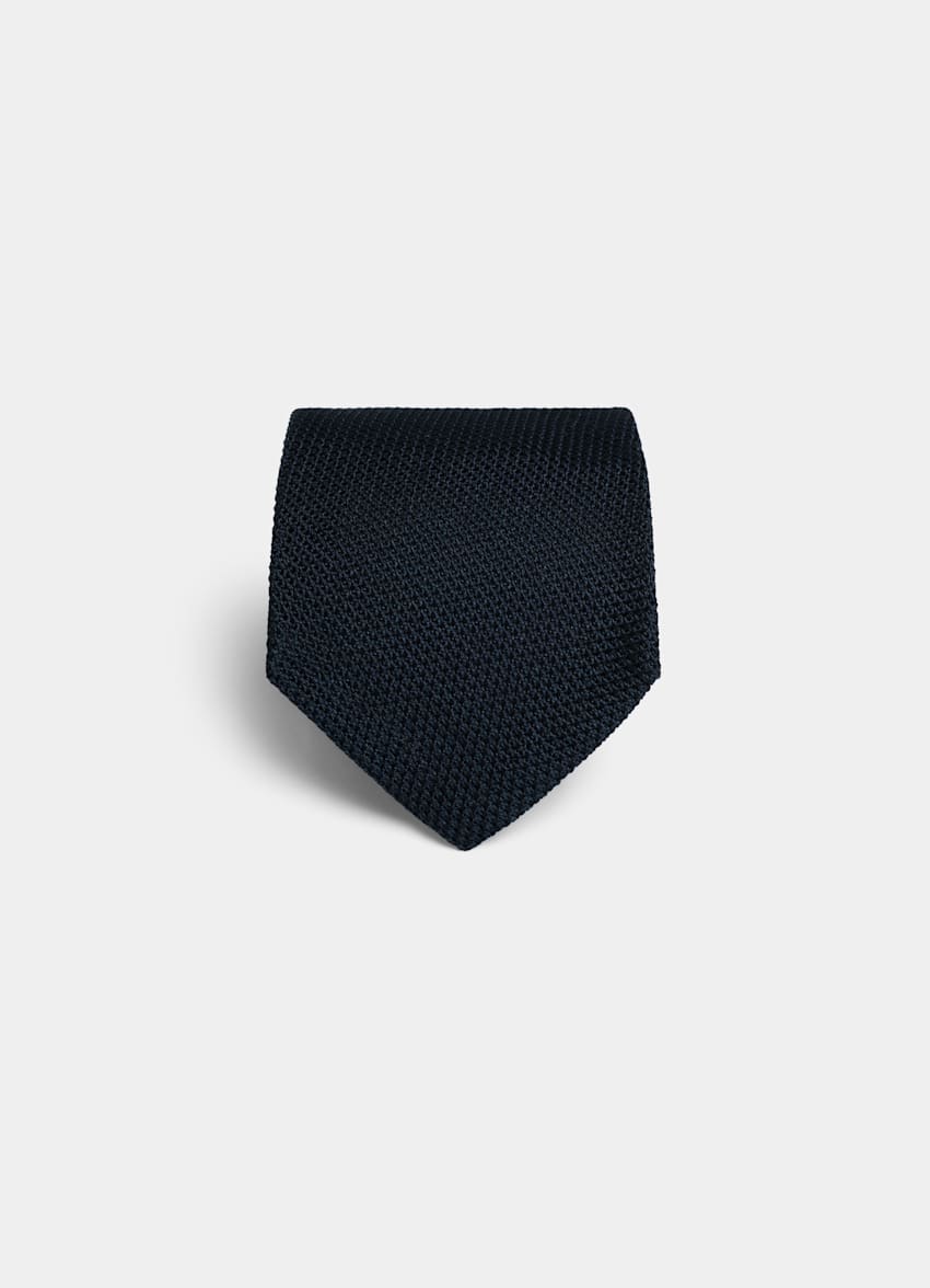 SUITSUPPLY Pure Silk by Fermo Fossati, Italy Navy Tie