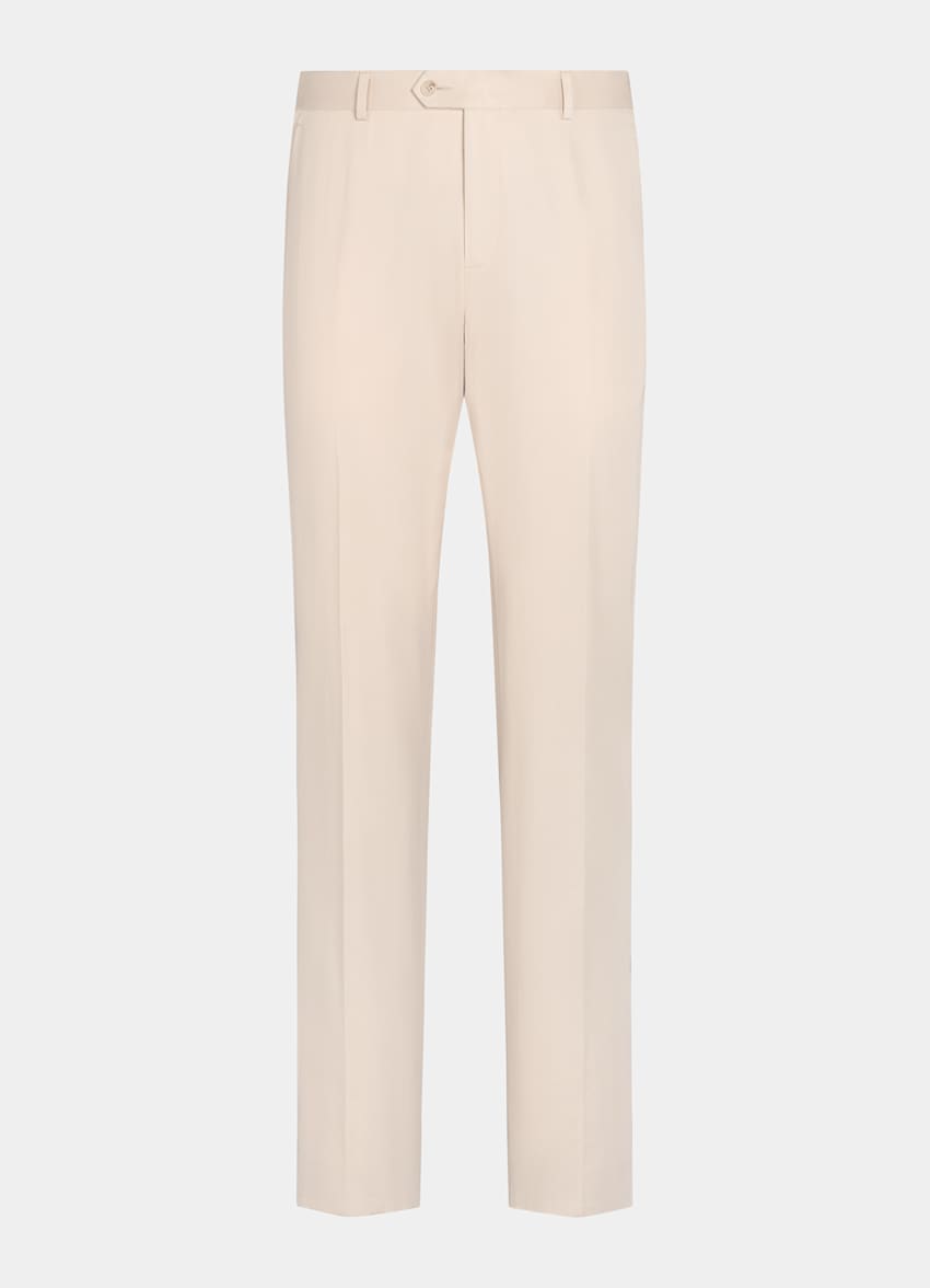 Sand Straight Leg Chinos in Pure Cotton | SUITSUPPLY