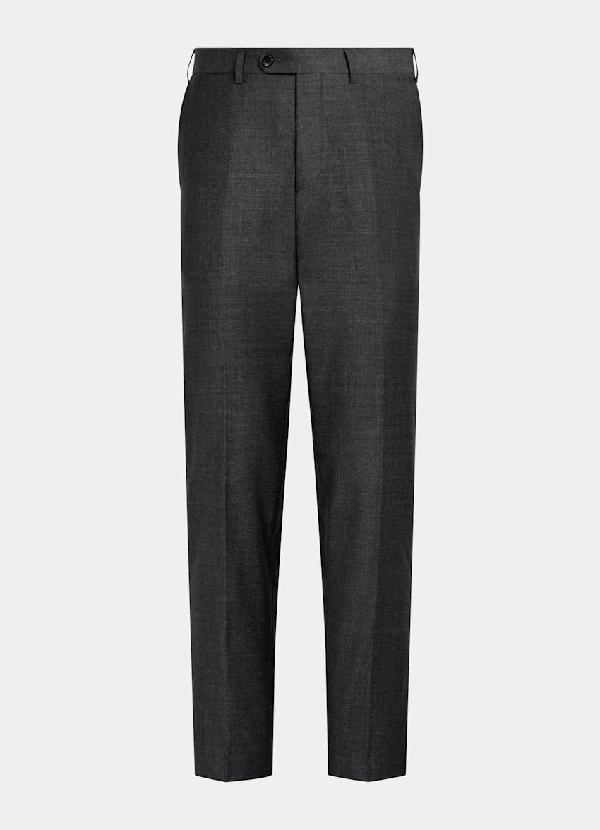 dark grey wool trousers, Men's Fashion, Bottoms, Trousers on Carousell-mncb.edu.vn