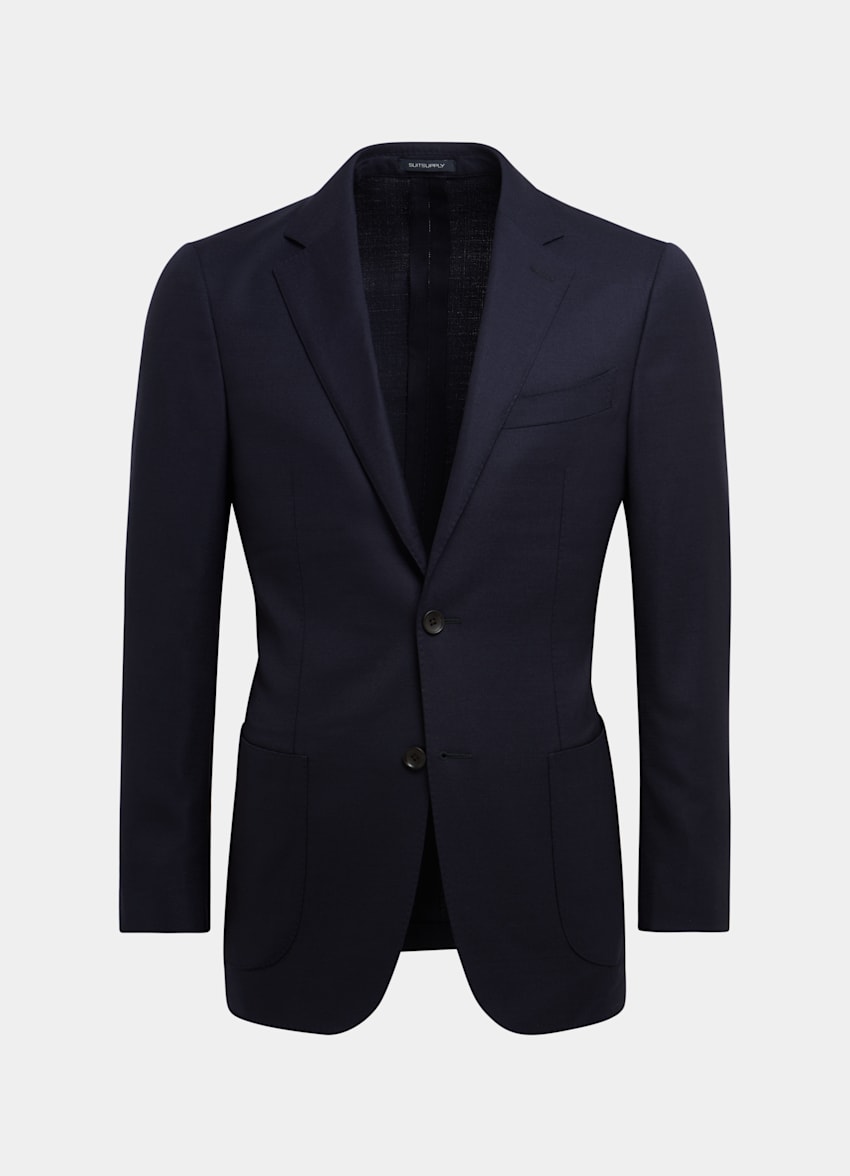 Navy Havana Suit | Stretch Wool Single Breasted | SUITSUPPLY