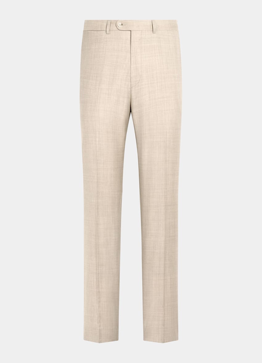 SUITSUPPLY All season Pura lana S130's - Delfino, Italia Abito Havana color sabbia tailored fit