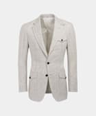 SUITSUPPLY Pure Linen by Ulsters Weavers, Ireland Light Brown Jort Jacket