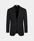 SUITSUPPLY All season Lana 4-ply no stiro - Rogna, Italia Giacca da abito Havana grigio scuro tailored fit