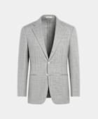 SUITSUPPLY All season Lana 4-ply no stiro - Rogna, Italia Giacca da abito Havana grigio chiaro tailored fit