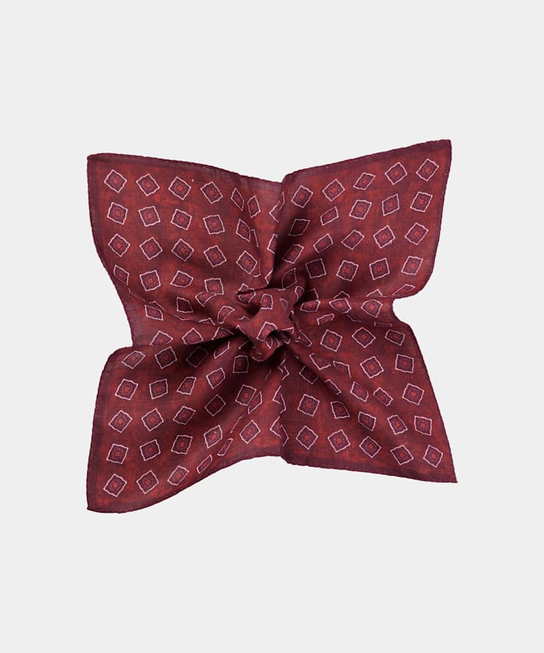 Pochette rossa di raso Anna Cecere ac5092