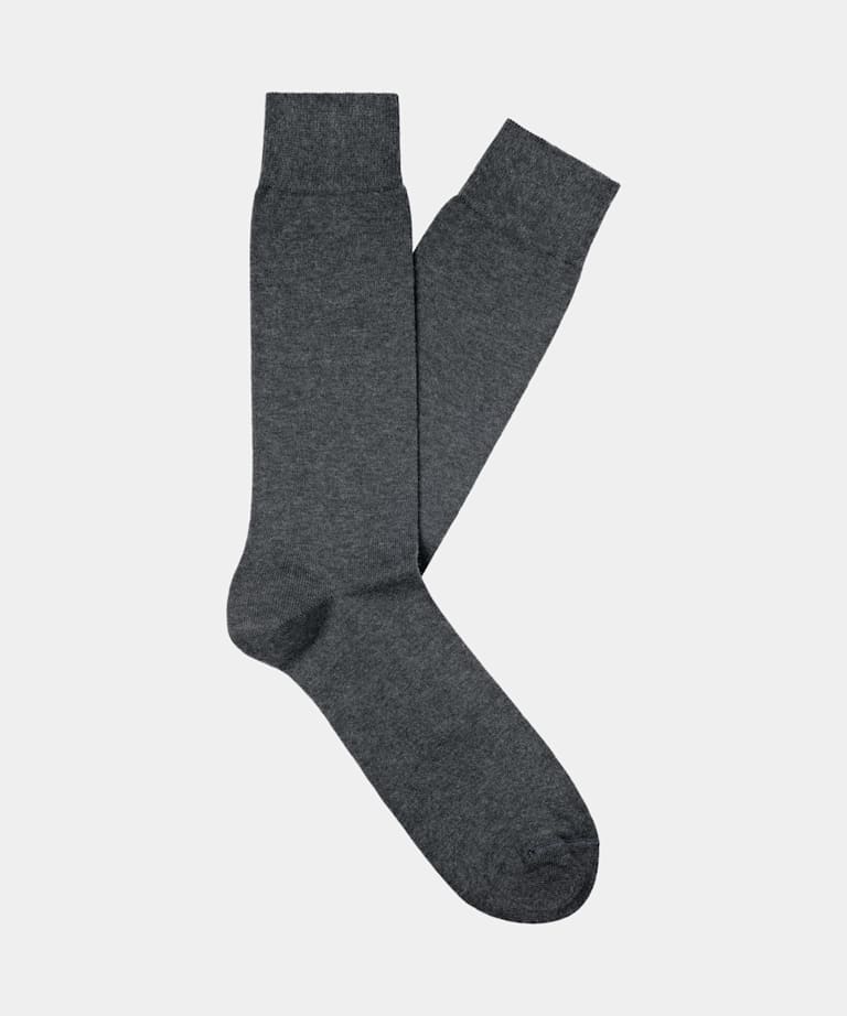 Dark Grey Regular Socks