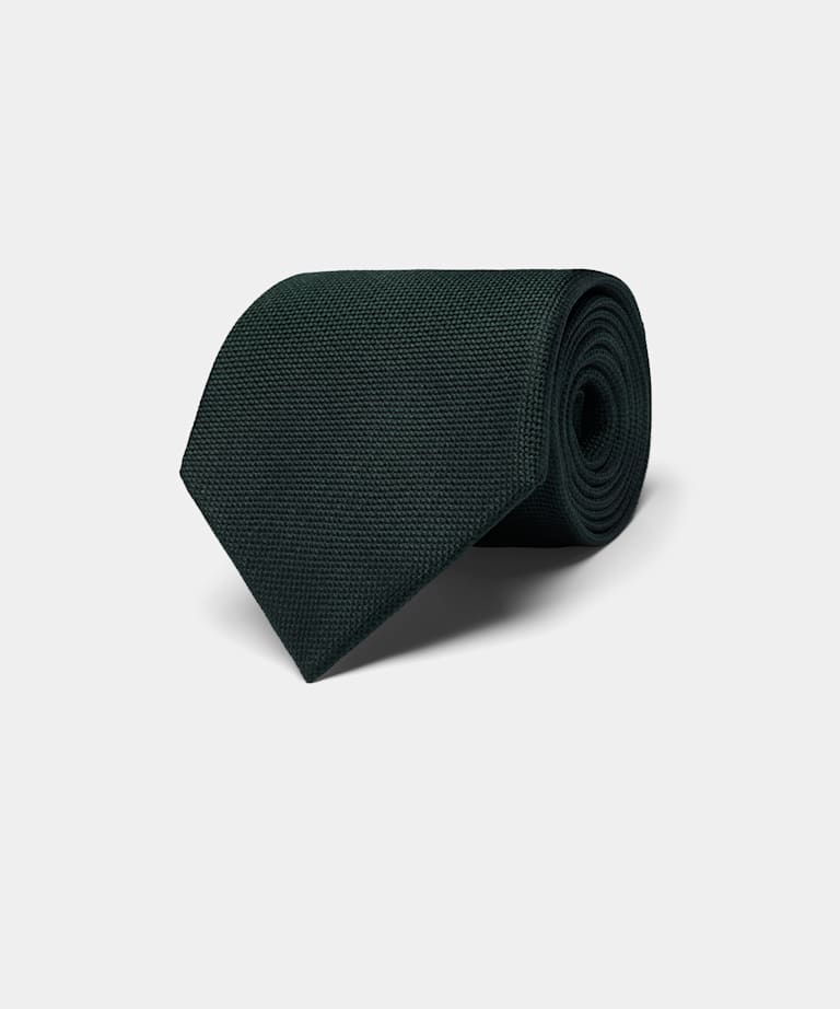 绿色领带
