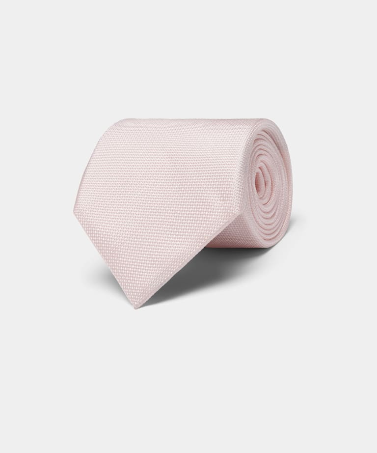SUITSUPPLY Pure Silk Pink Tie