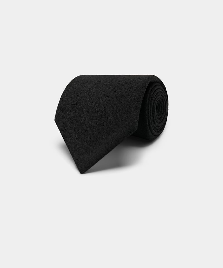 SUITSUPPLY Pure Wool Black Tie