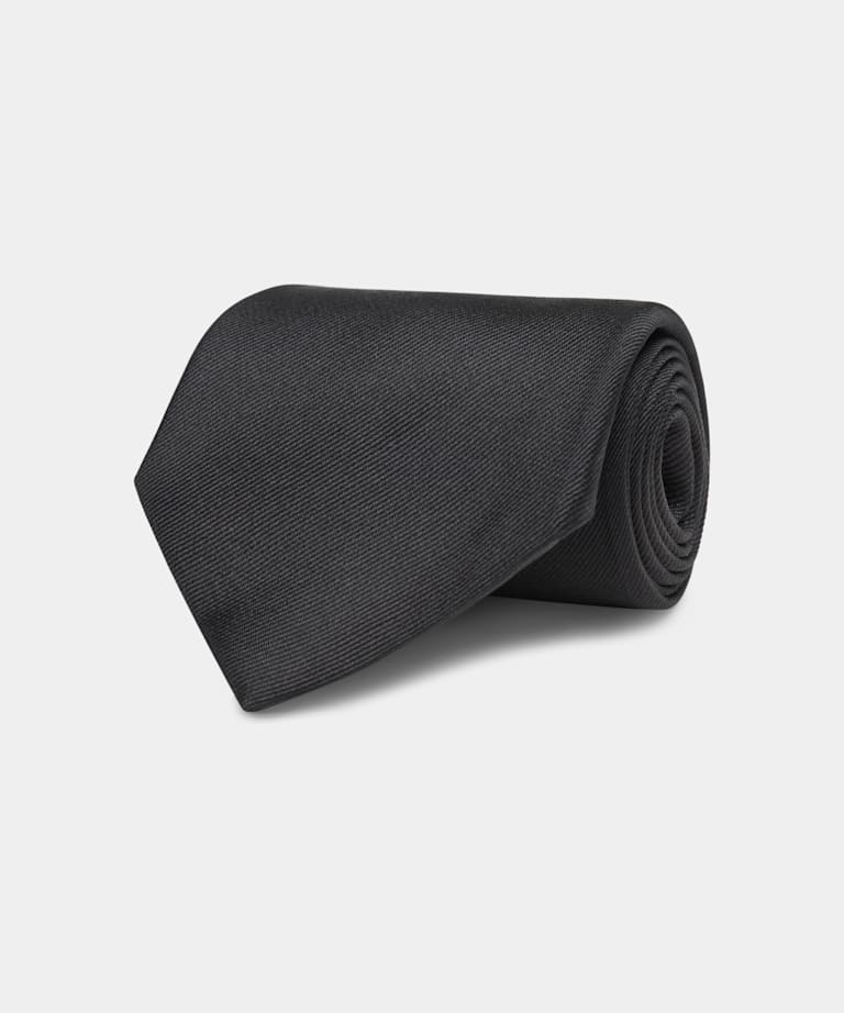 Krawat czarny