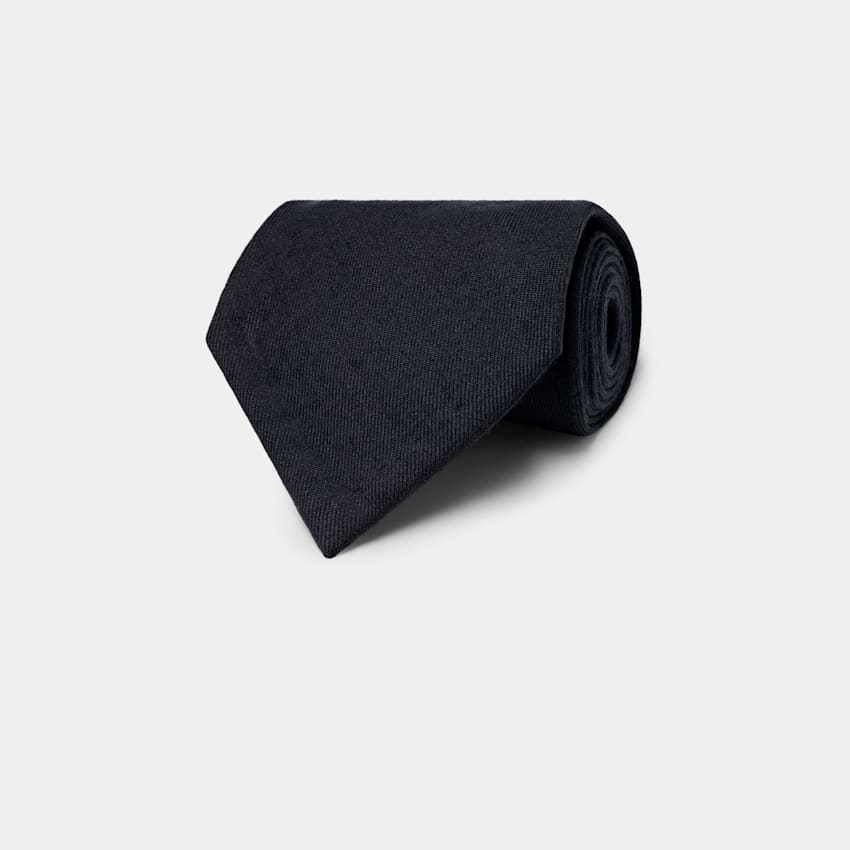 SUITSUPPLY Pura lana Cravatta navy