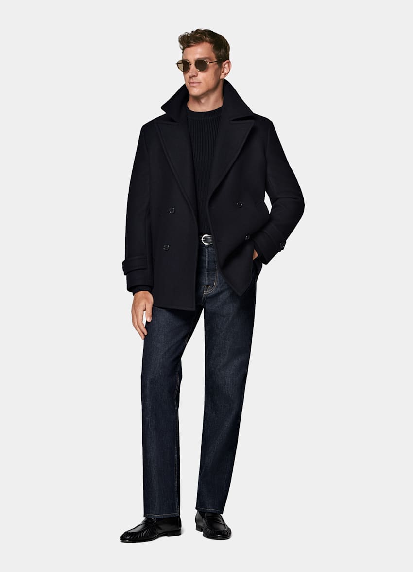 Navy Peacoat