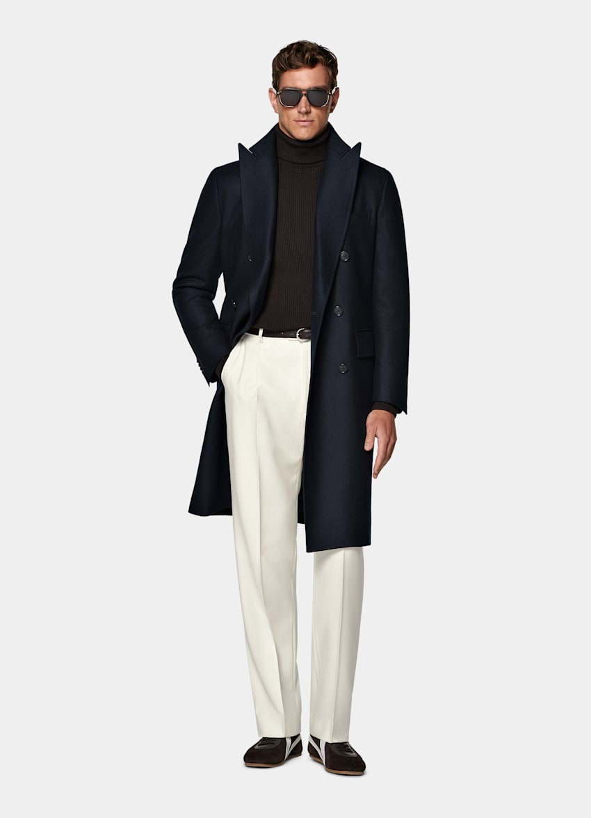 Navy Overcoat