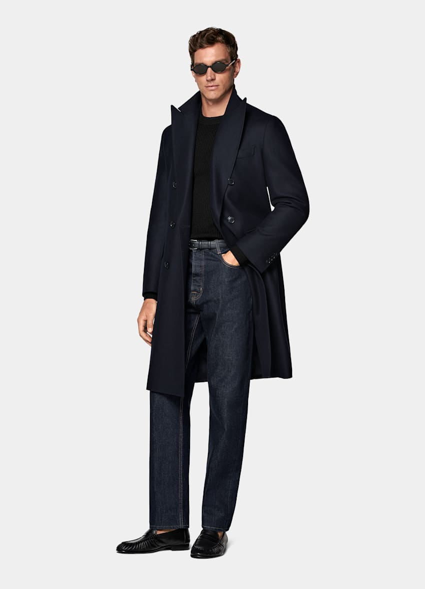 Navy Overcoat