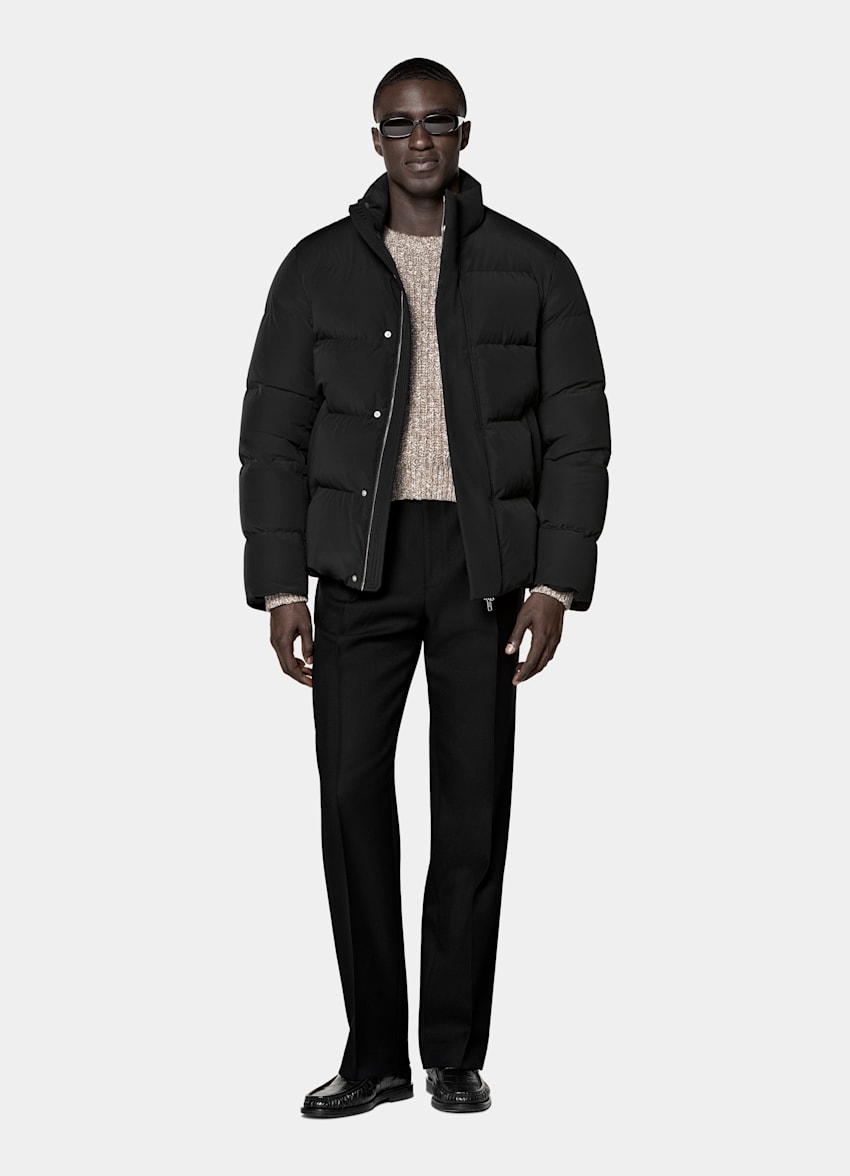 Black Puffer Jacket