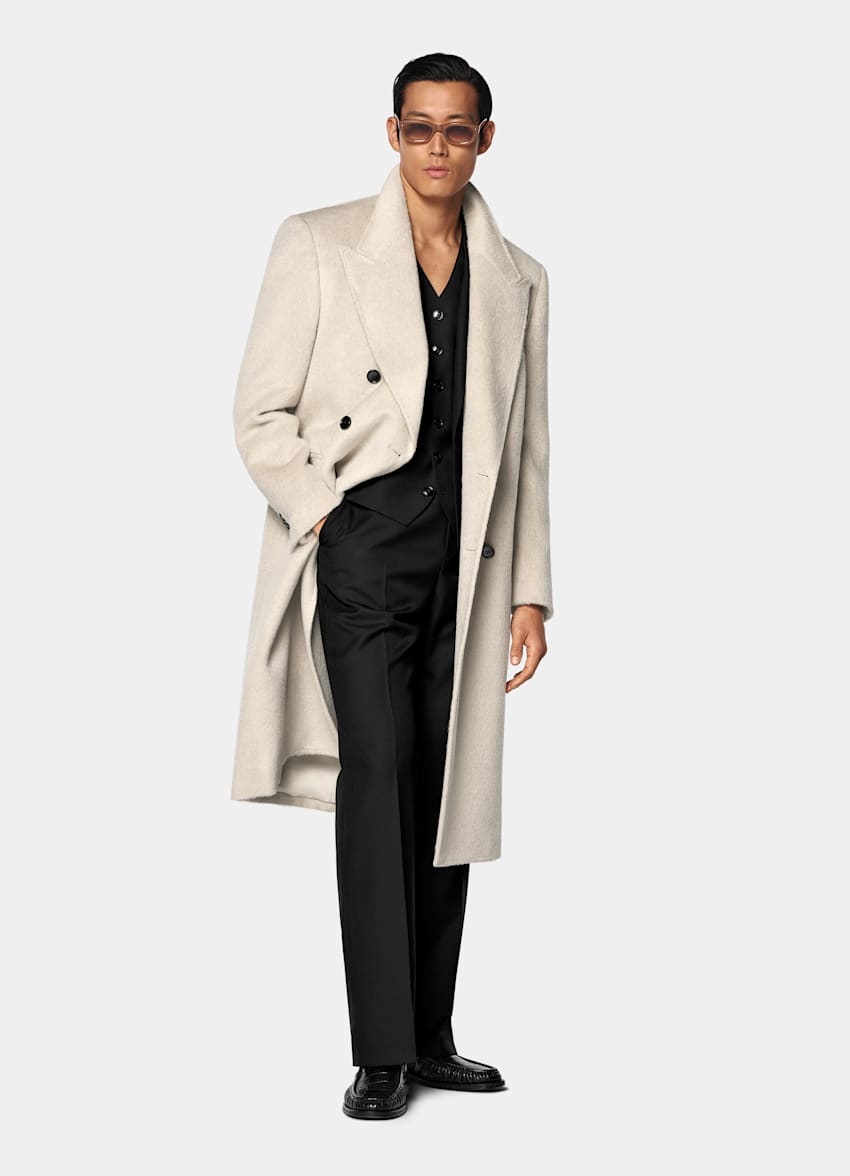 Light Taupe Overcoat