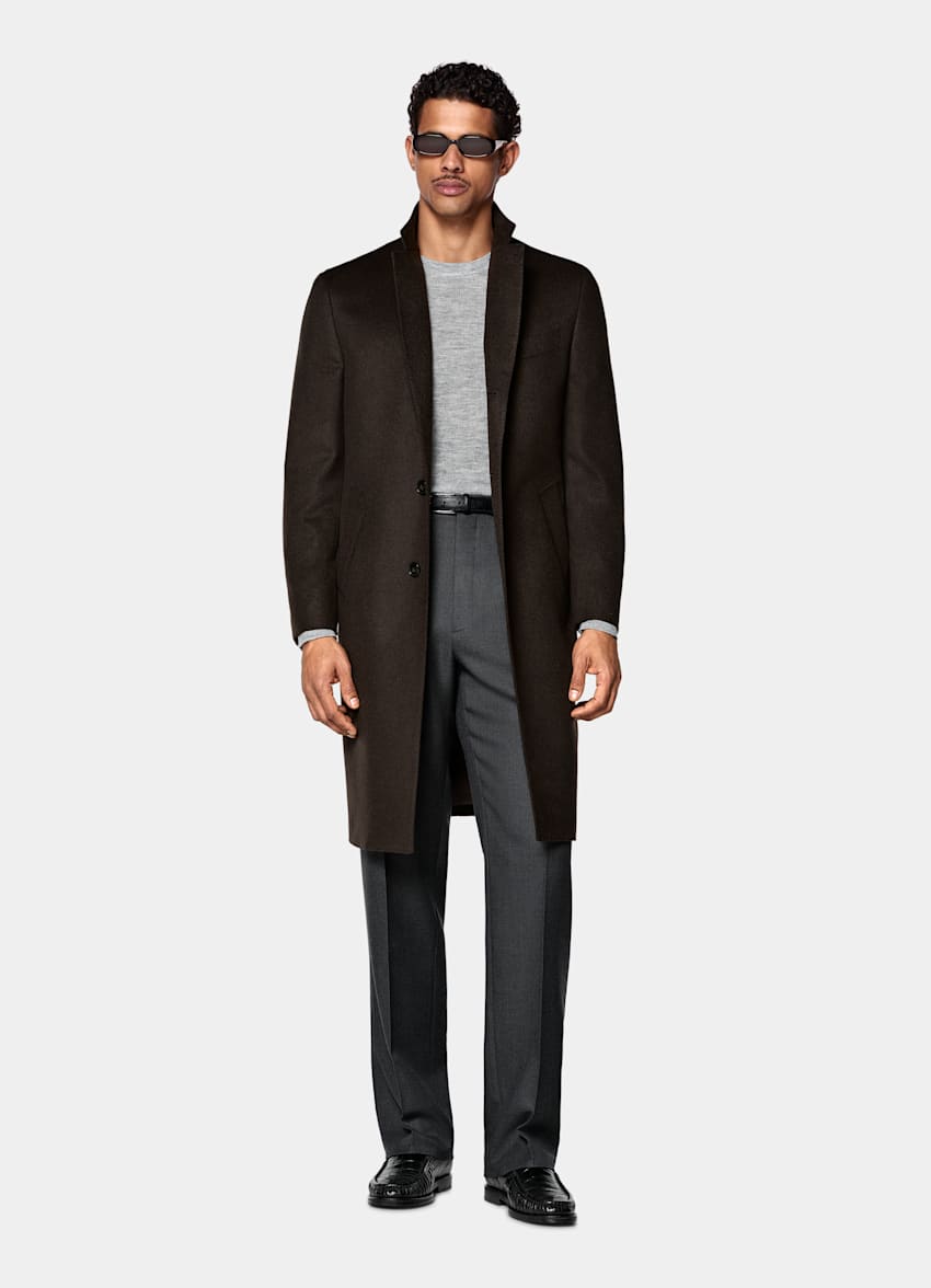 Dark Brown Overcoat