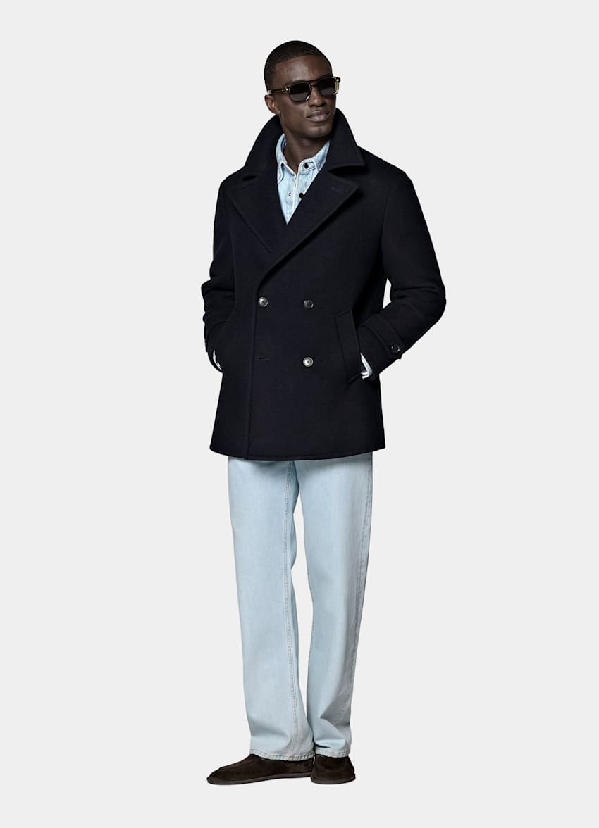 Navy Peacoat