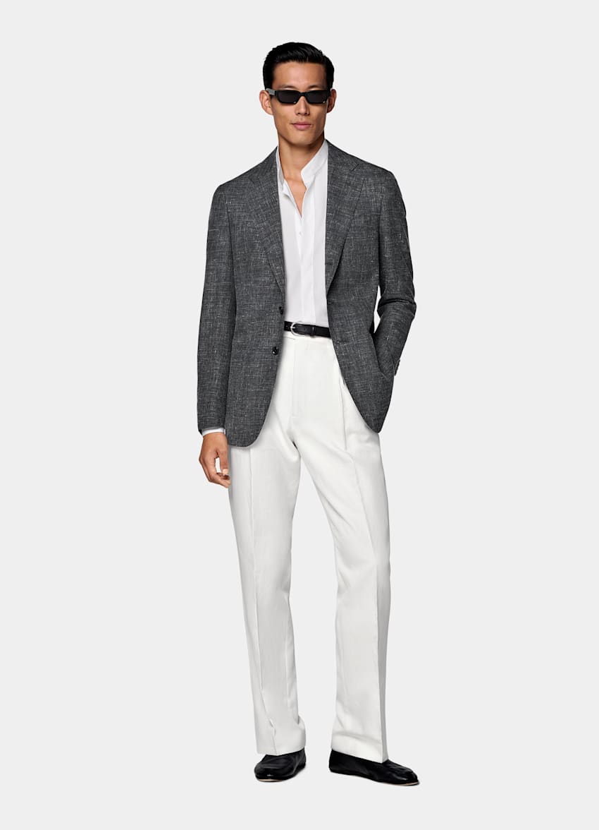 Havana Sakko dunkelgrau Tailored Fit