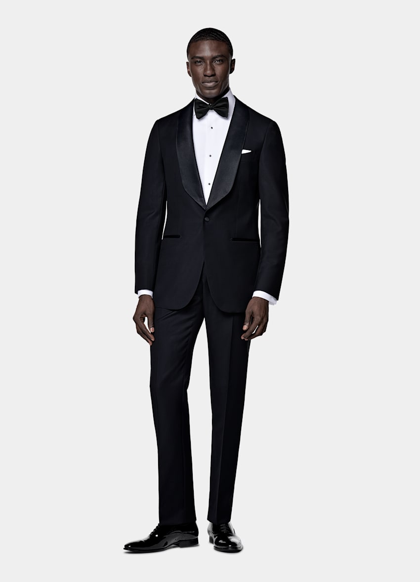 Navy Tailored Fit Havana Dinner Jacket