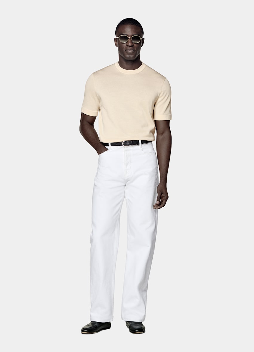 Sand Short Sleeve Crewneck