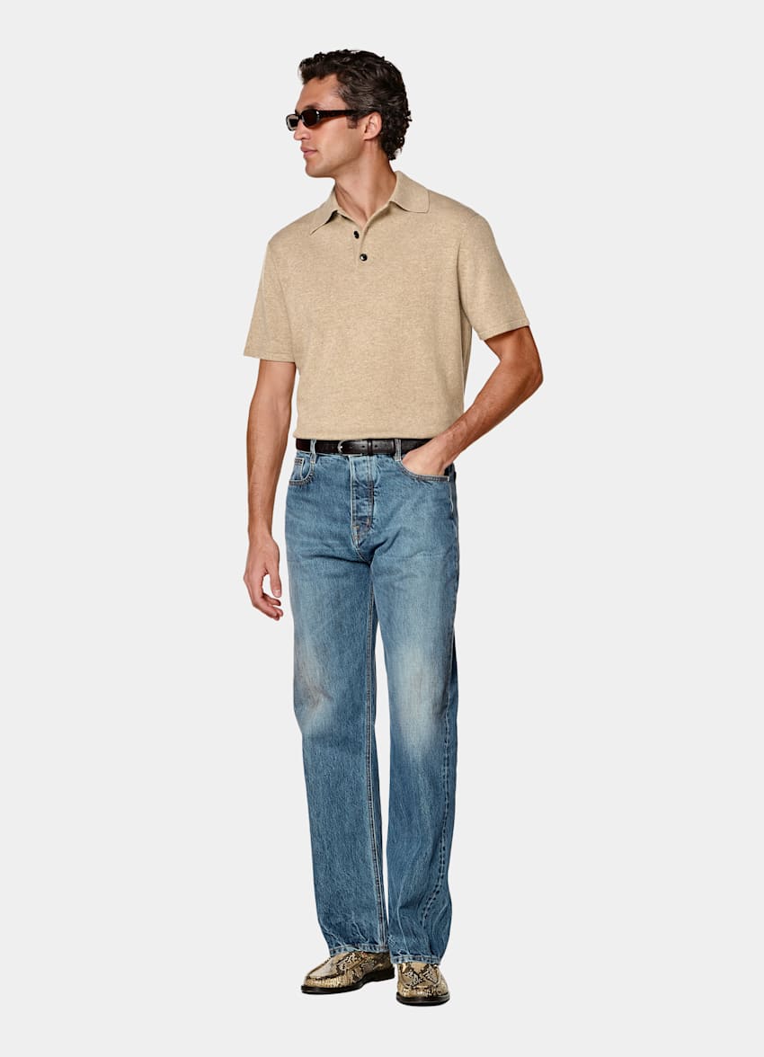 Mid Brown Polo