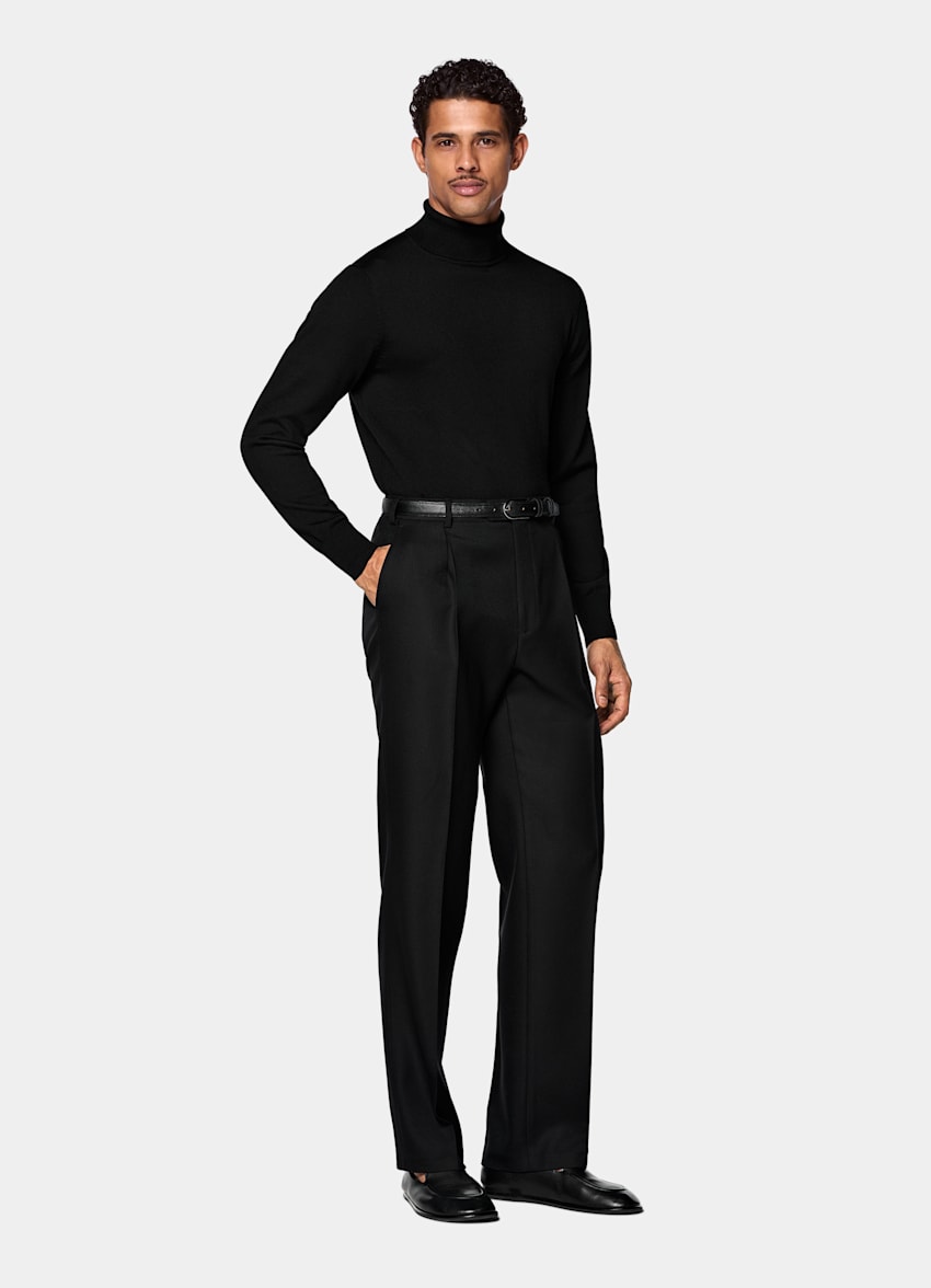 Black Turtleneck