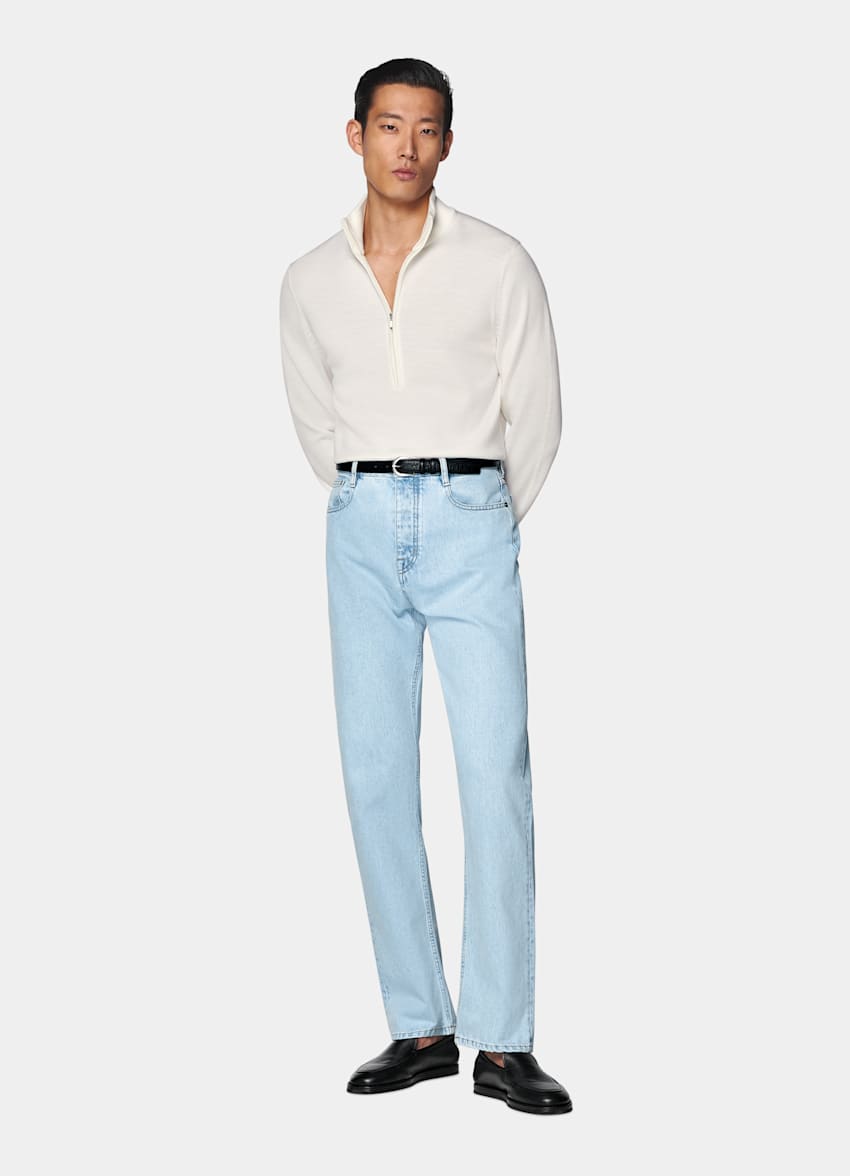 Off-White Half Zip