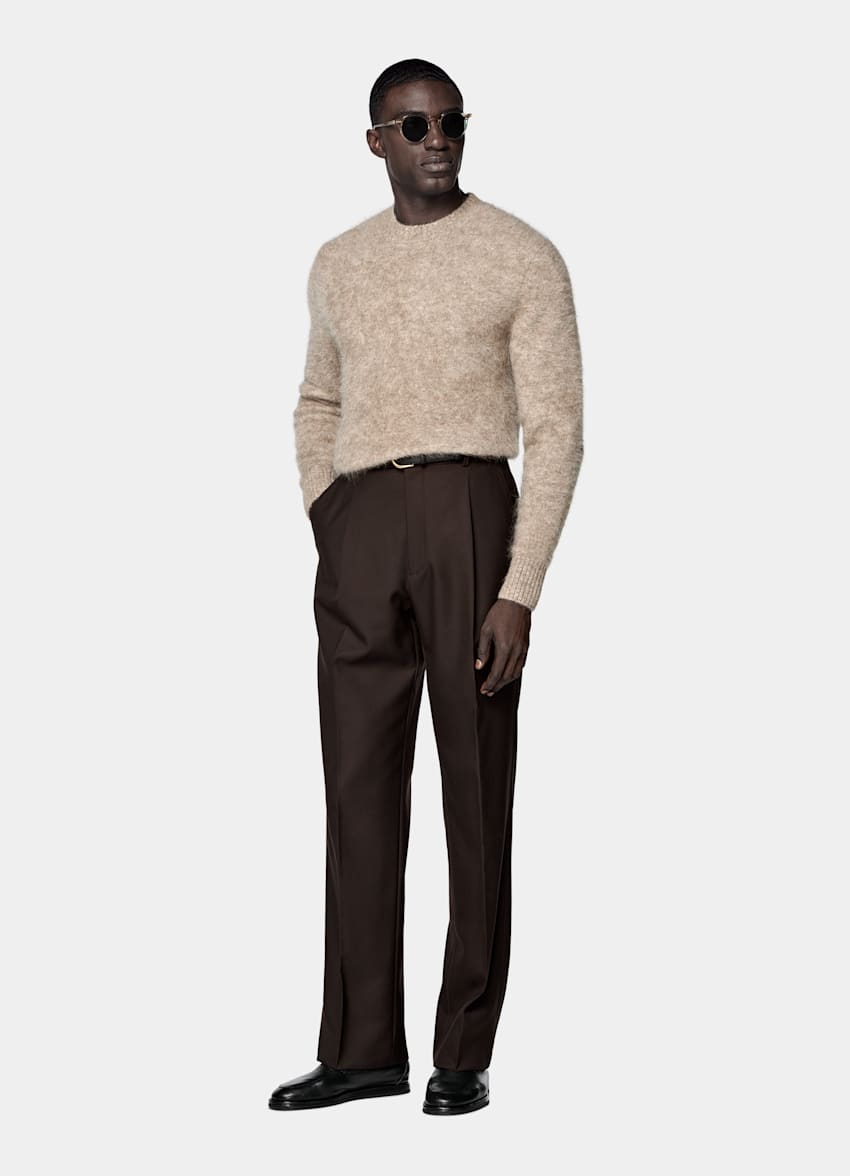 Taupe Crewneck