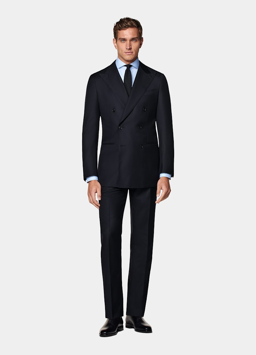 Havana Anzug navy Tailored Fit