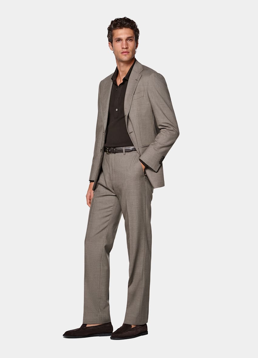 Costume Havana coupe Tailored sable