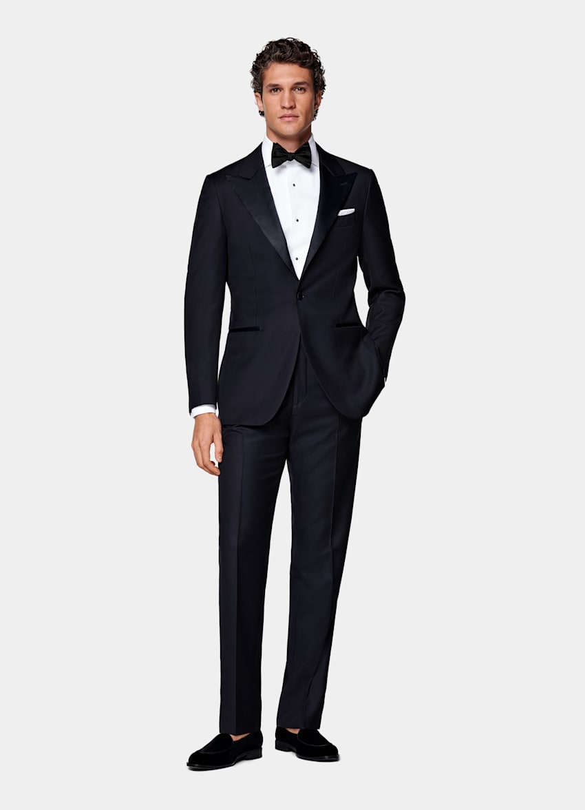Navy Tailored Fit Havana Tuxedo
