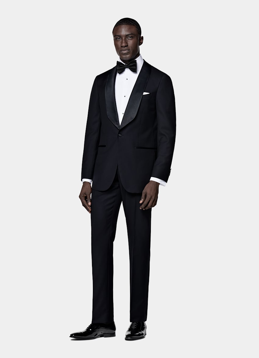 Navy Tailored Fit Havana Tuxedo