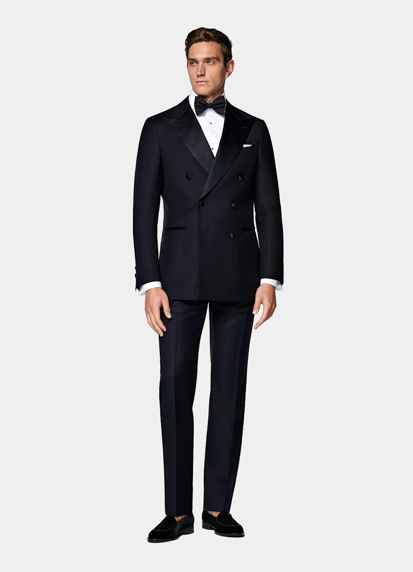 Navy Tailored Fit Havana Tuxedo