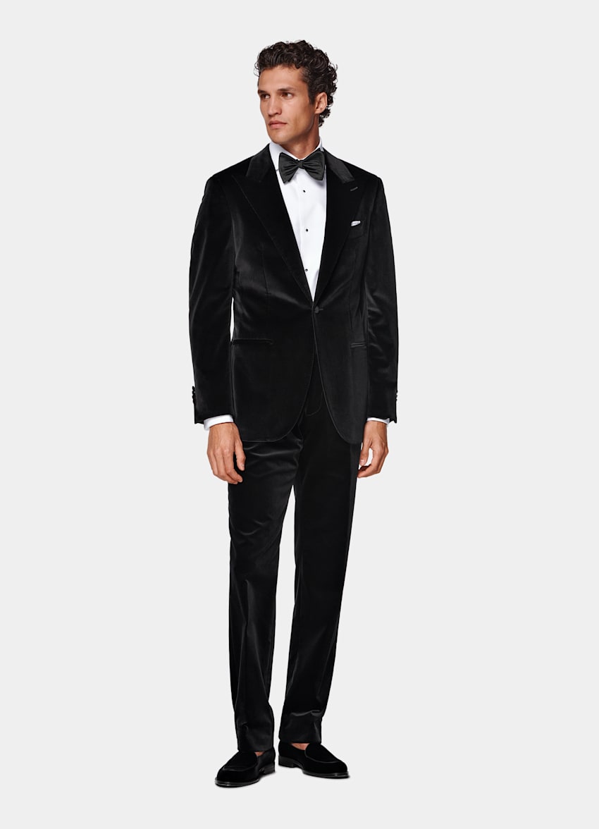 Black Tailored Fit Havana Tuxedo